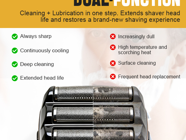 JAOJAO Shaver Cleaning Solution