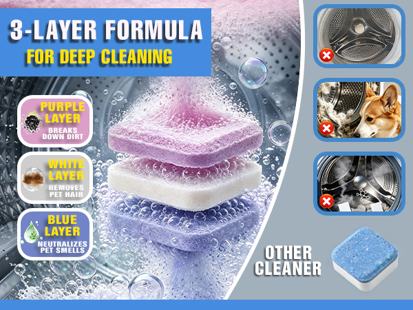 3-Layer Formula For Deep Cleaning 