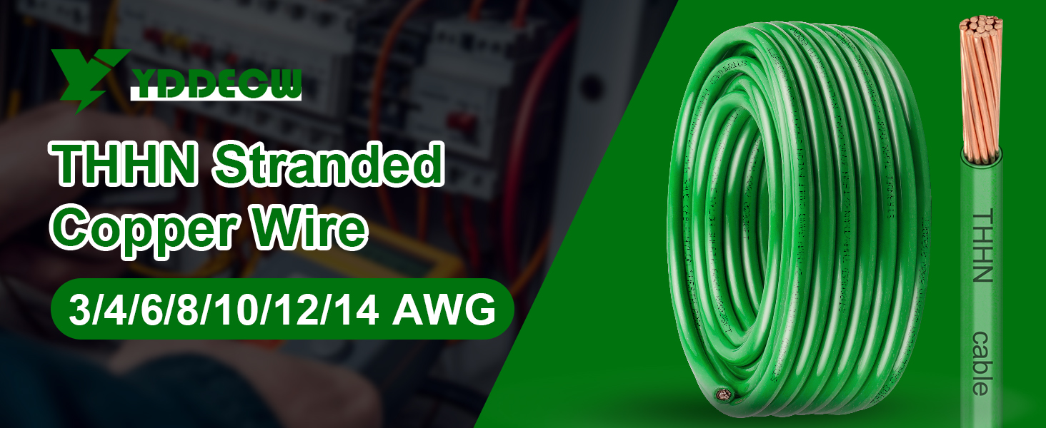 THHN Stranded Wire Green