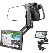 SkyTitan for Garmin GPS Car Mount Rear View Mirror Dashboard Replacement 17mm Ball Mount Dash Hol...
