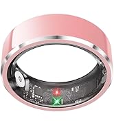 PJIVE Smart Ring for Women,Fitness &amp; Activity Tracker with Blood Pressure/Heart Rate Monitor, Sle...