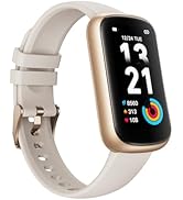 Fitness Tracker Watch with Heart Rate Monitor, Smart Watch for Women Men, 3ATM Waterproof Watches...