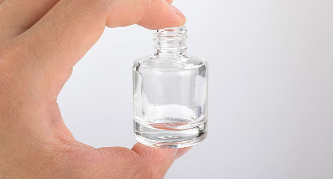 Glass bottle body
