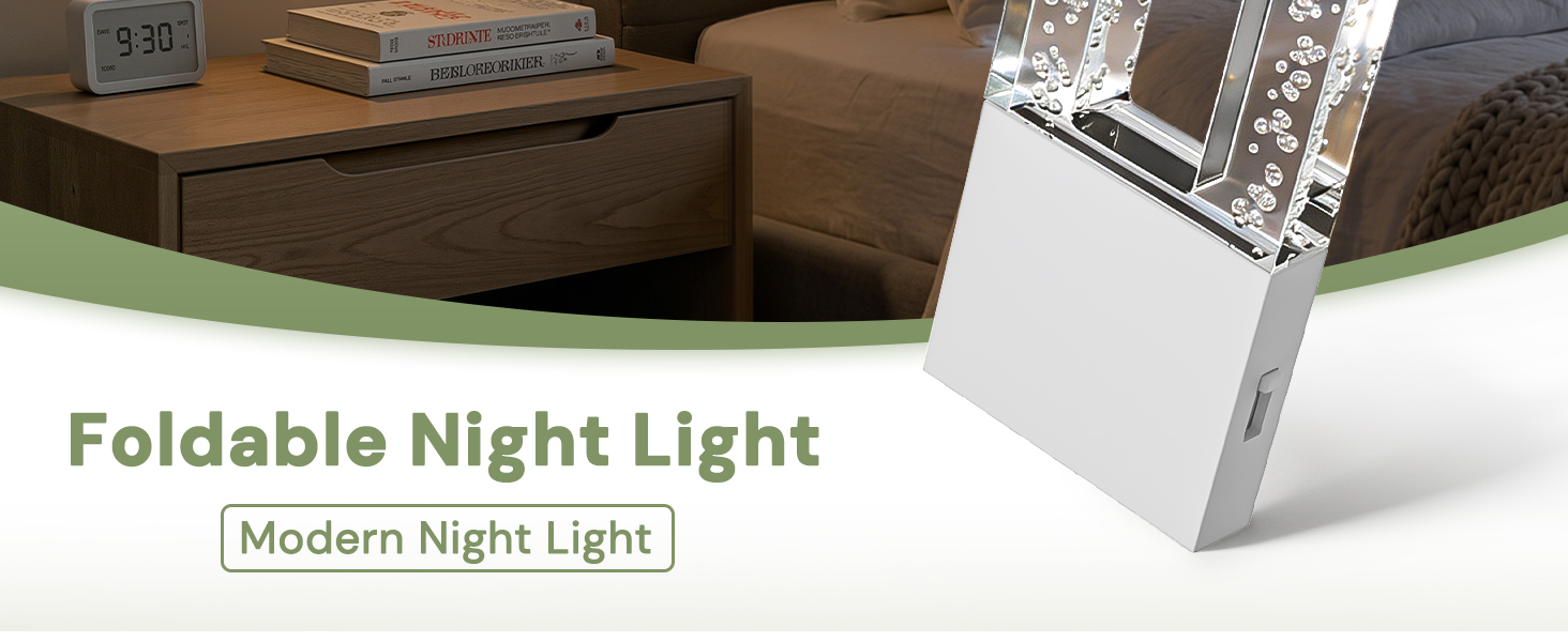 Portable LED Nightlight with Dusk to Dawn Sensor