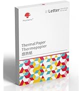 Phomemo US Letter Thermal Printer Paper, Advanced Thermal Printing, Phomemo Paper Compatible with...