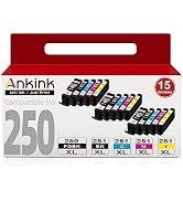 Ankink Compatible Ink Cartridge Replacement for Canon 250XL 251XL