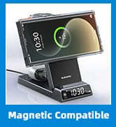 Magnetic Wireless Charger for Samsung, 3 in 1 MagSafe Charging Station for Samsung Galaxy Z Fold/...