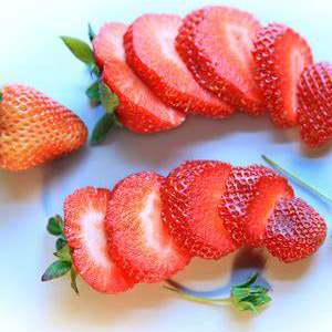 Strawberry slices