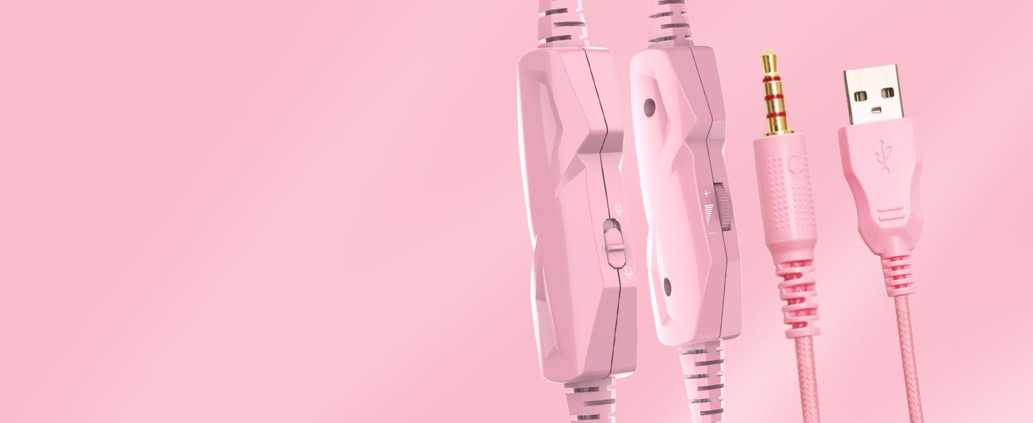 Gaming Headsets with One-Touch Volume Switch