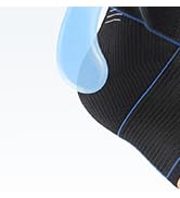 JAPSERUNA Compression Ankle Brace for Sprain Recovery with Figure 8 Strap &amp; Dual Silicone Pads, B...