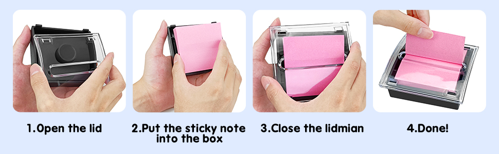 sticky note holder