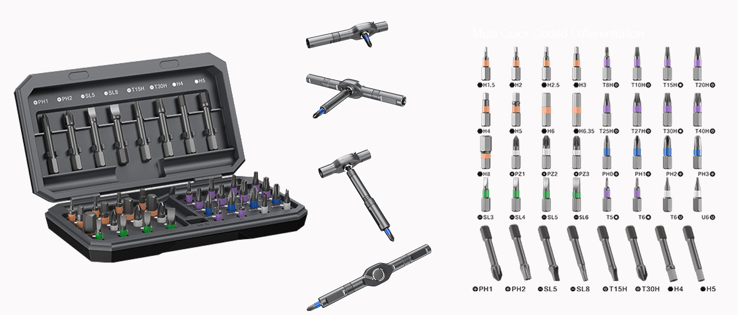 42 in 1 Ratchet Screwdriver Set