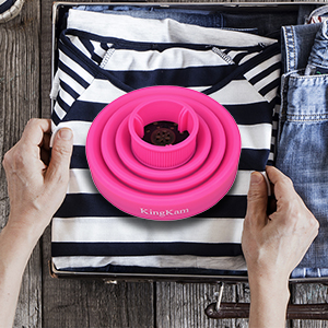 Foldable hair diffuser 