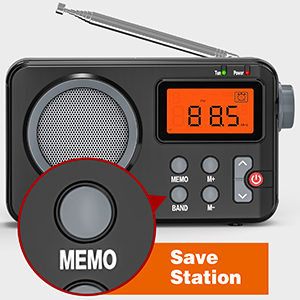 battery radio
