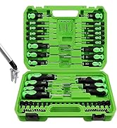SWANLAKE 86PCS Magnetic Screwdriver Set,Includes Slotted/Phillips/Torx Mini Precision Screwdriver...