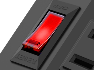 power strip individual switches