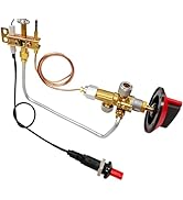 MCAMPAS LP Gas Safety Valve with Pilot Burner.Thermocouple.Piezo Igniter DIY Kit Assembly for Piz...