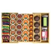 Kssiaz Coffee Pod Holder Drawer, Bamboo K Cup Holder Compatible with Nespresso Vertuo Capsules, 2...