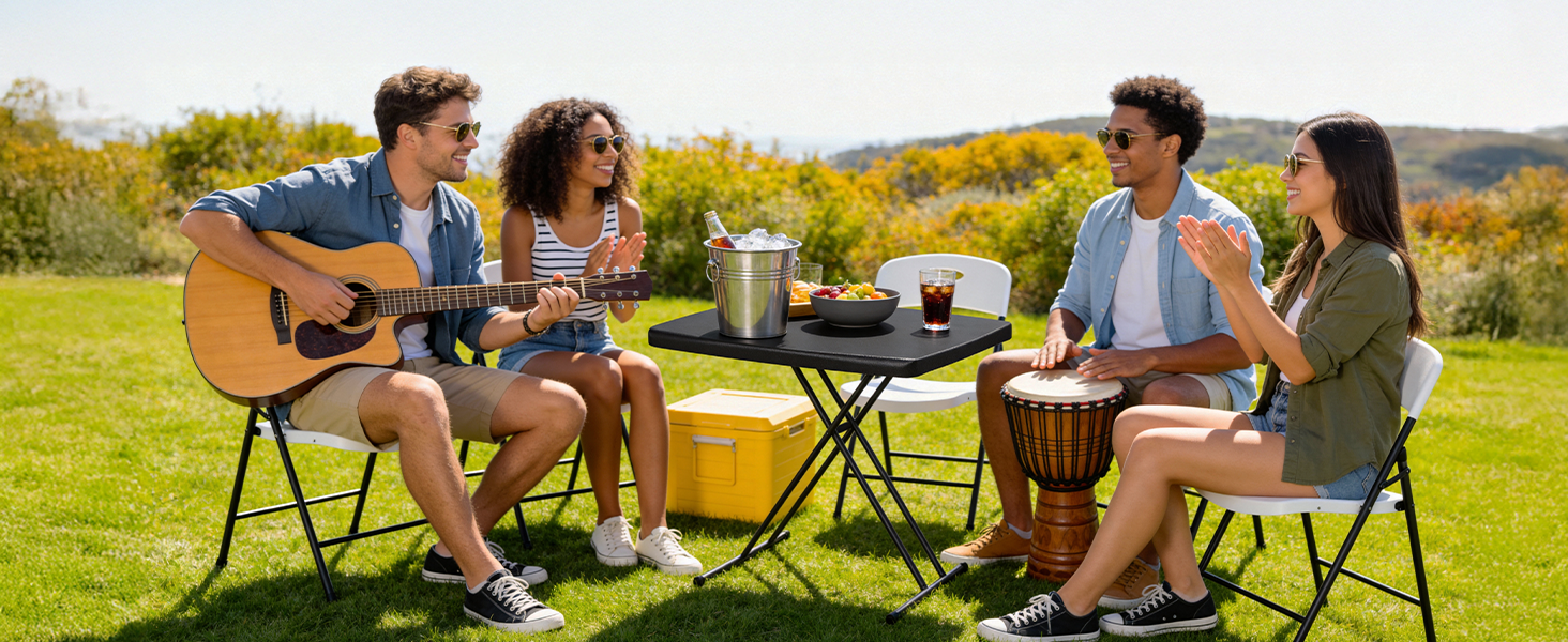folding camping table