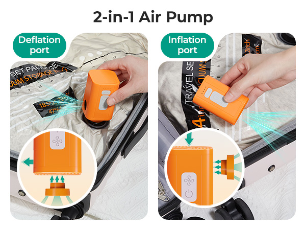 Pump for Vacuum Storage Bags