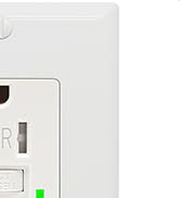 10 Pack - POWAWINI GFCI Outlet 15 Amp, UL Listed, Self-Test with LED Indicator, Tamper-Resistant,...