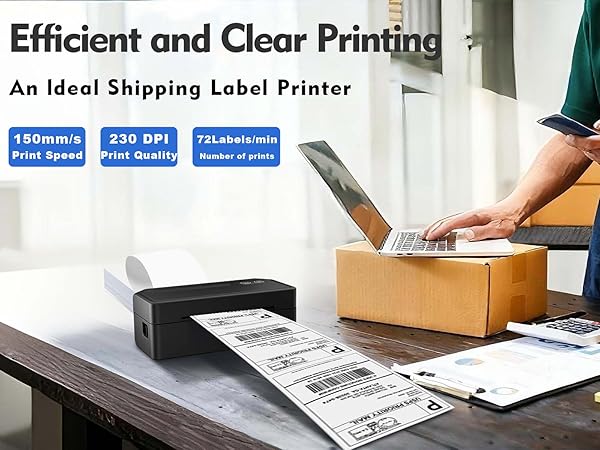 Shipping Label Printer