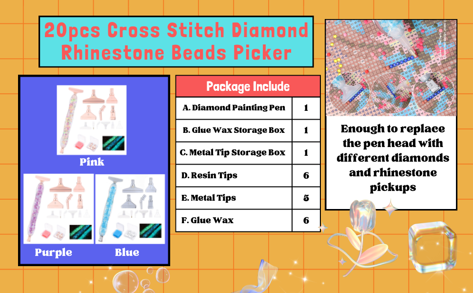 Diamond Painting Art Drill Pen Set