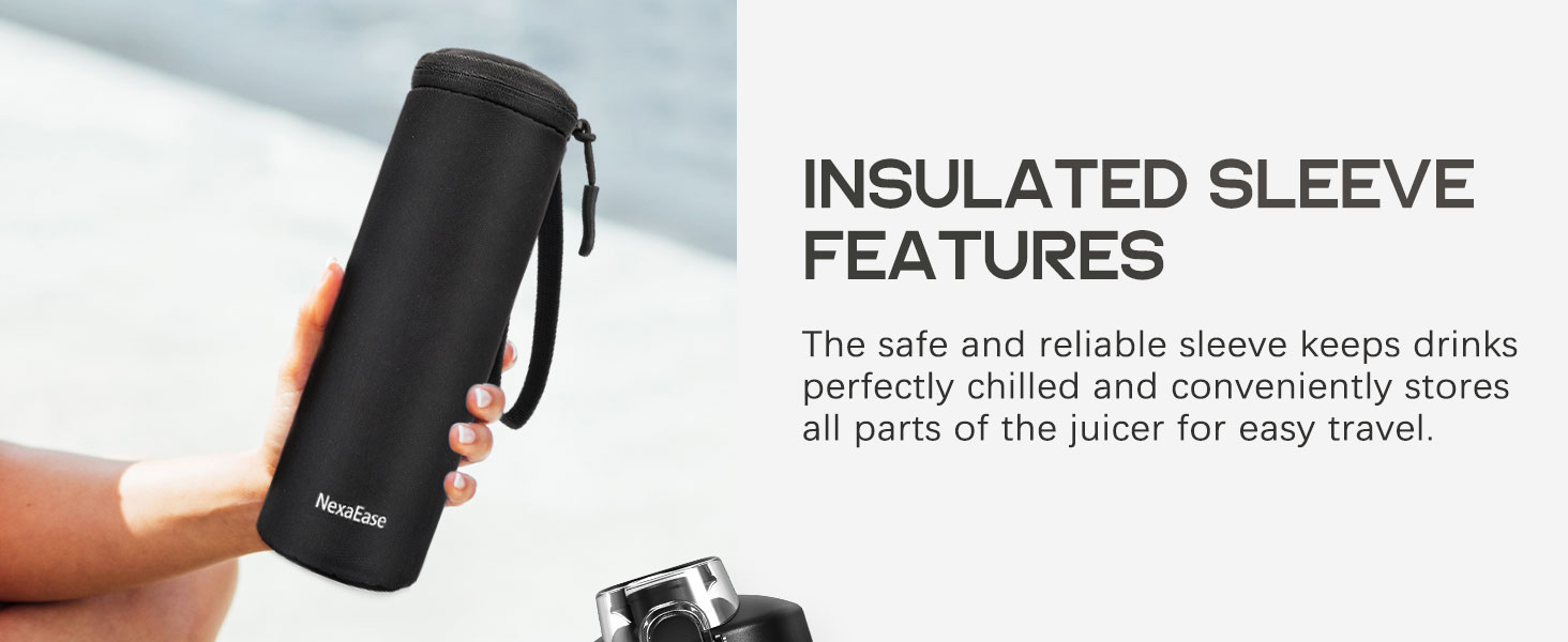 blender bottle sleeve