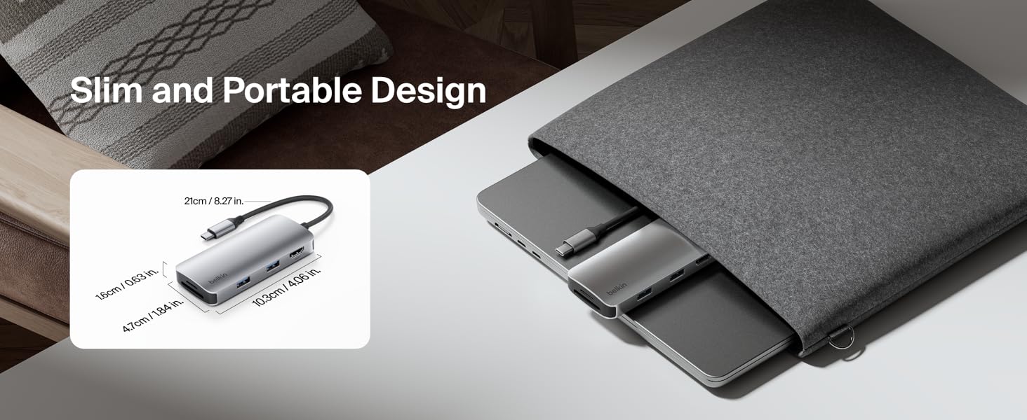 Belkin Connect USB-C 5 in 1 multiport hub
