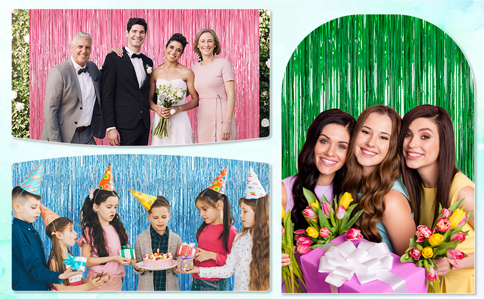 Tinsel Backdrop