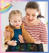 LCD Writing Tablet, 12 Inch Kids Toys Colorful Doodle Board, Toddler Girl Toys for 3 4 5 6 7 8 Ye...
