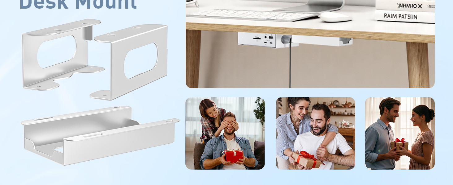 caldigit ts4 dock caldigit under desk laptop storage mount