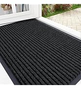 OLANLY Front Door Mat Indoor Outdoor Entrance, Waterproof Heavy Duty Doormat, Fade Resistant, Low...
