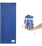 Warm Weather Sleeping Bag - Portable, Waterproof, Compact Lightweight, Comfort with Compression S...