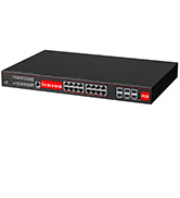 16 Ports PoE Gigabit Switch