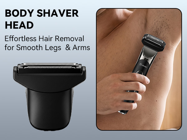 mens body hair trimmer