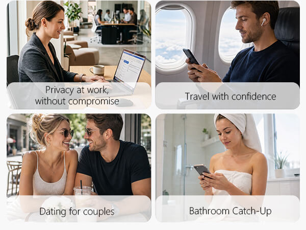 Privacy at work, without compromise.Confident calls, protected connections.Travel with confidence
