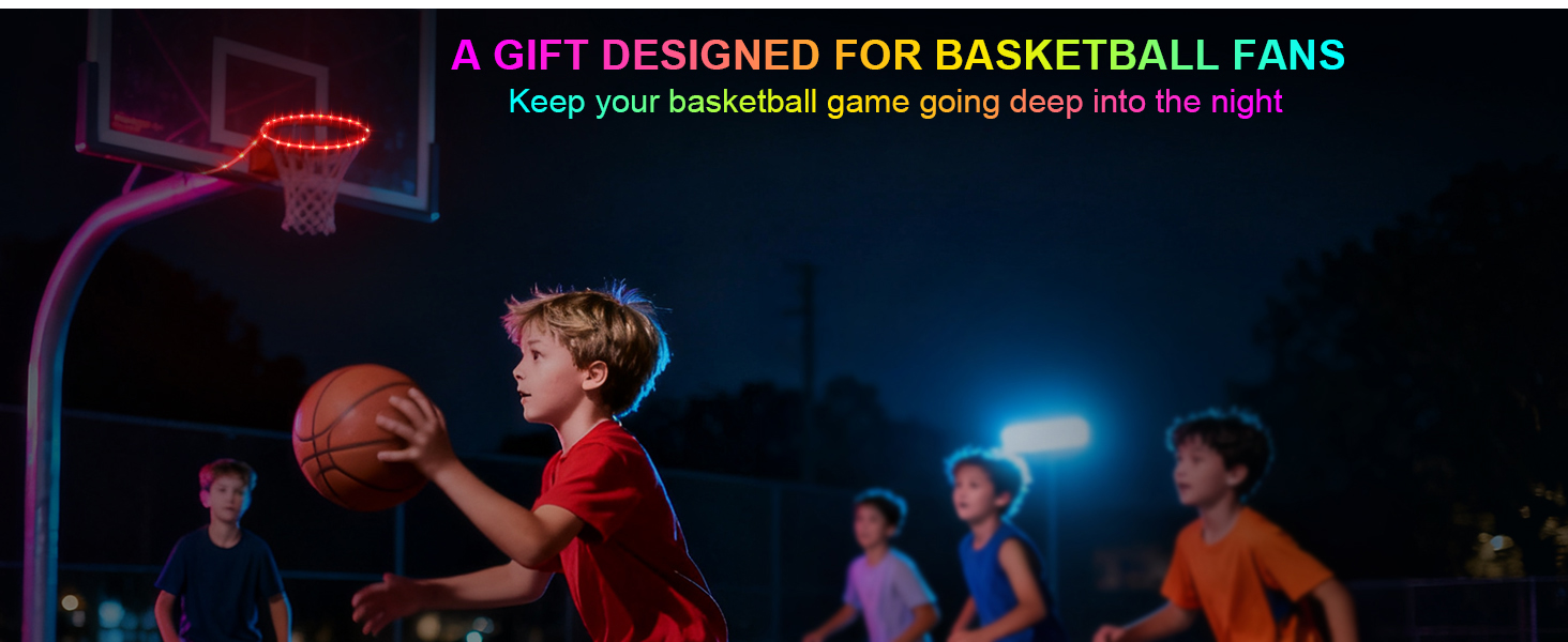 LED Basketball Hoop Lights