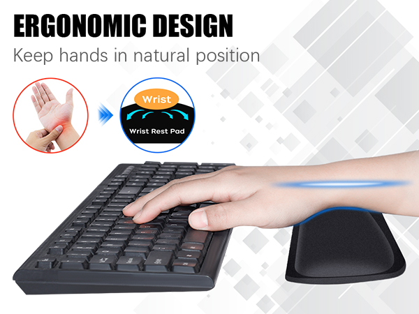 wrist support for keyboard