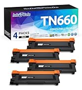 INK E-SALE Compatible Toner Cartridge Replacement for Brother TN660 TN630 use for MFC-L2700DW HL-...