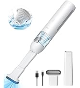 CAFELE Mini Vacuum Cordless Handheld Vacuum 6000Pa Dual Suction for Quick Cleaning, Portable Car ...
