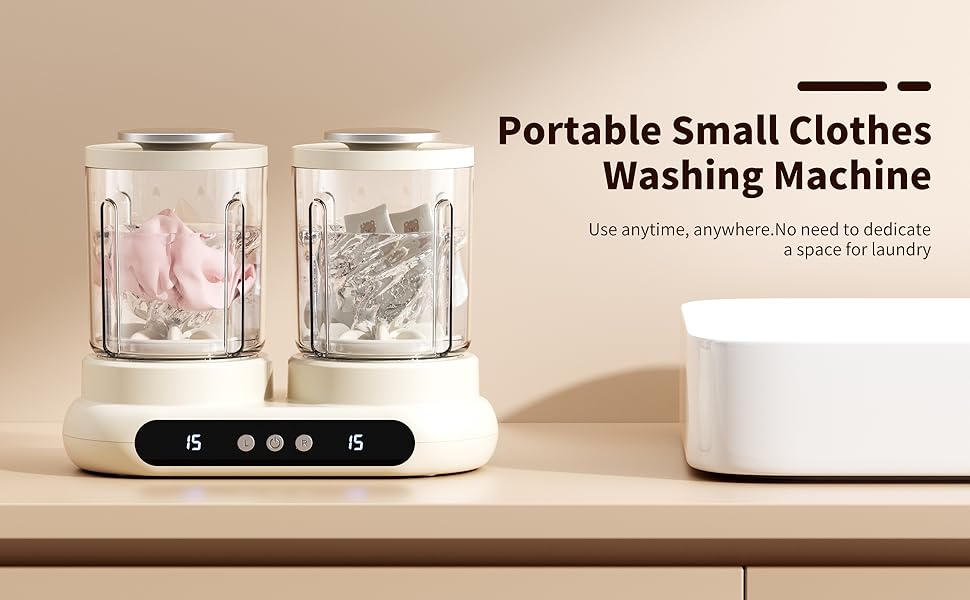 Simulates hand-washing, with an appropriate washing speed and strong stain-removing power