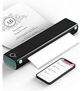 Phomemo M08F Portable Printers Wireless for Travel, Support 8.5