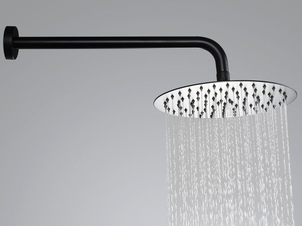 shower arm brushed nickel