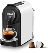 CHULUX Mini Espresso Pod Machine for NS Original Capsule, 20 Bar Single Serve Espresso Coffee Mak...