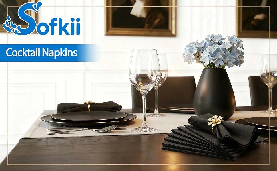 Sofkii Napkin on The Table