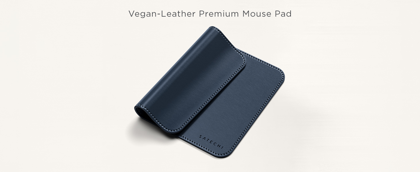 Vegan-Leather Premium Mouse Pad