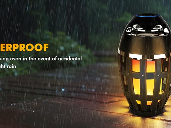 Outdoor Bluetooth Flame Speakers