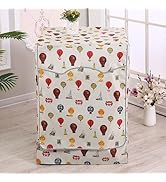 Washer/Dryer Cover for Front Load Washing Machine Cover Waterproof Dustproof Sun-Proof and Anti-U...