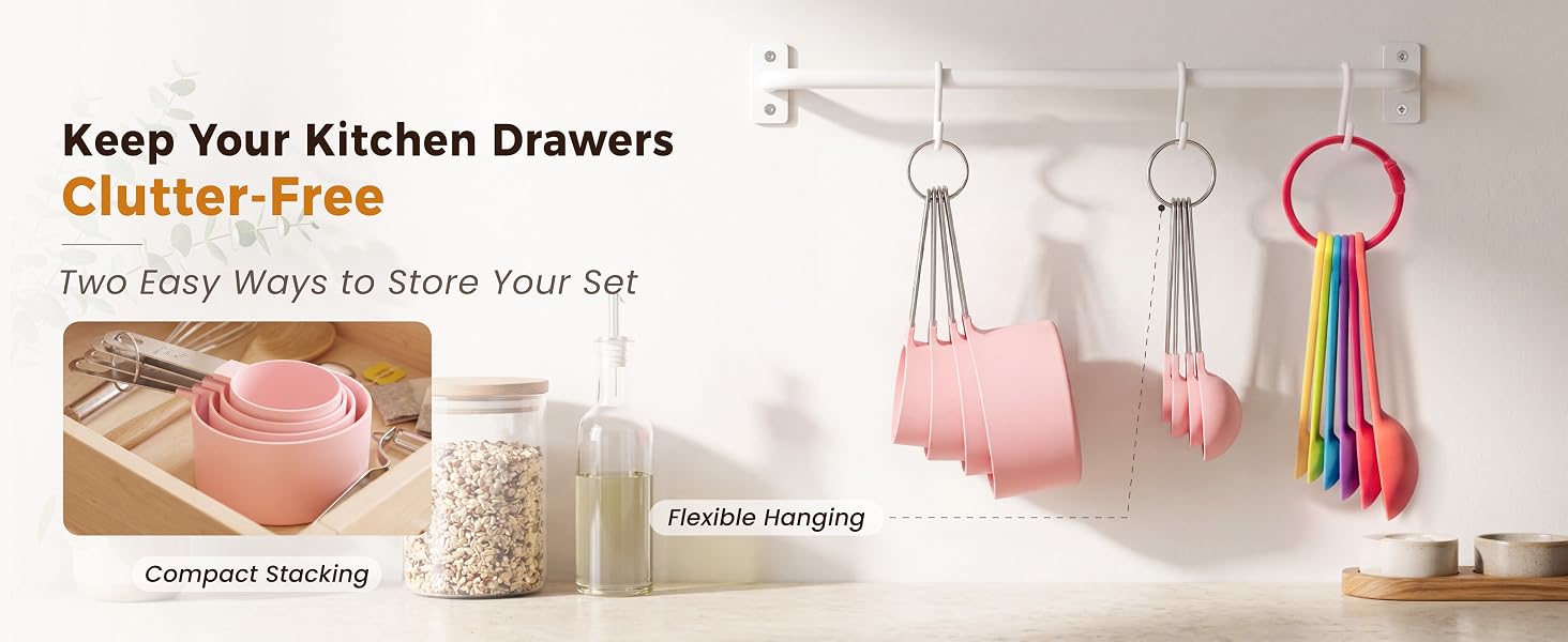 Measuring Cups and Spoons Set